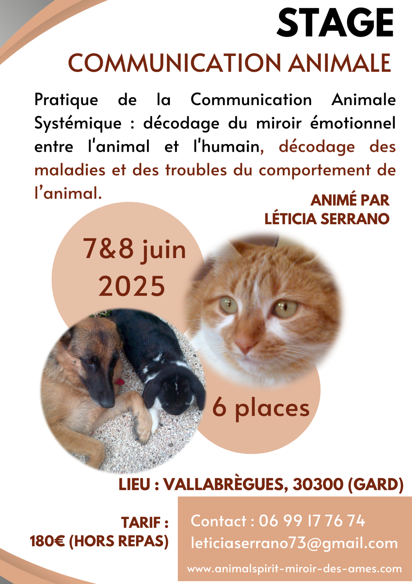 Flyer stage 7 8 juin 2025